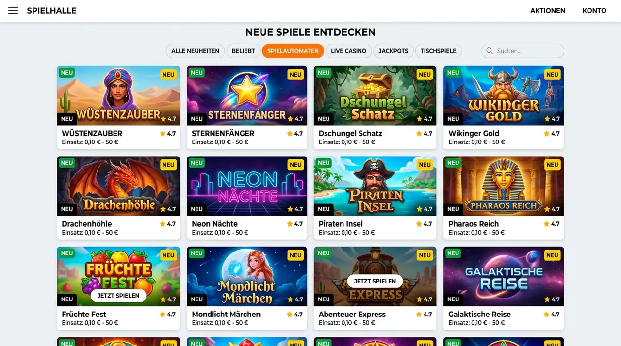 Neuheiten — WildRobin