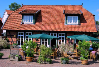 Außenansicht Eiscafe Aldo