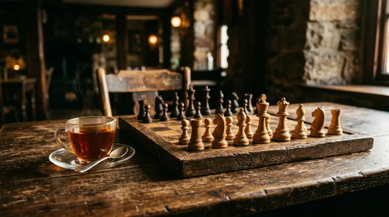 Die Kultur des Zeitvertreibs: Geschichte der Spiele in Gasträumen